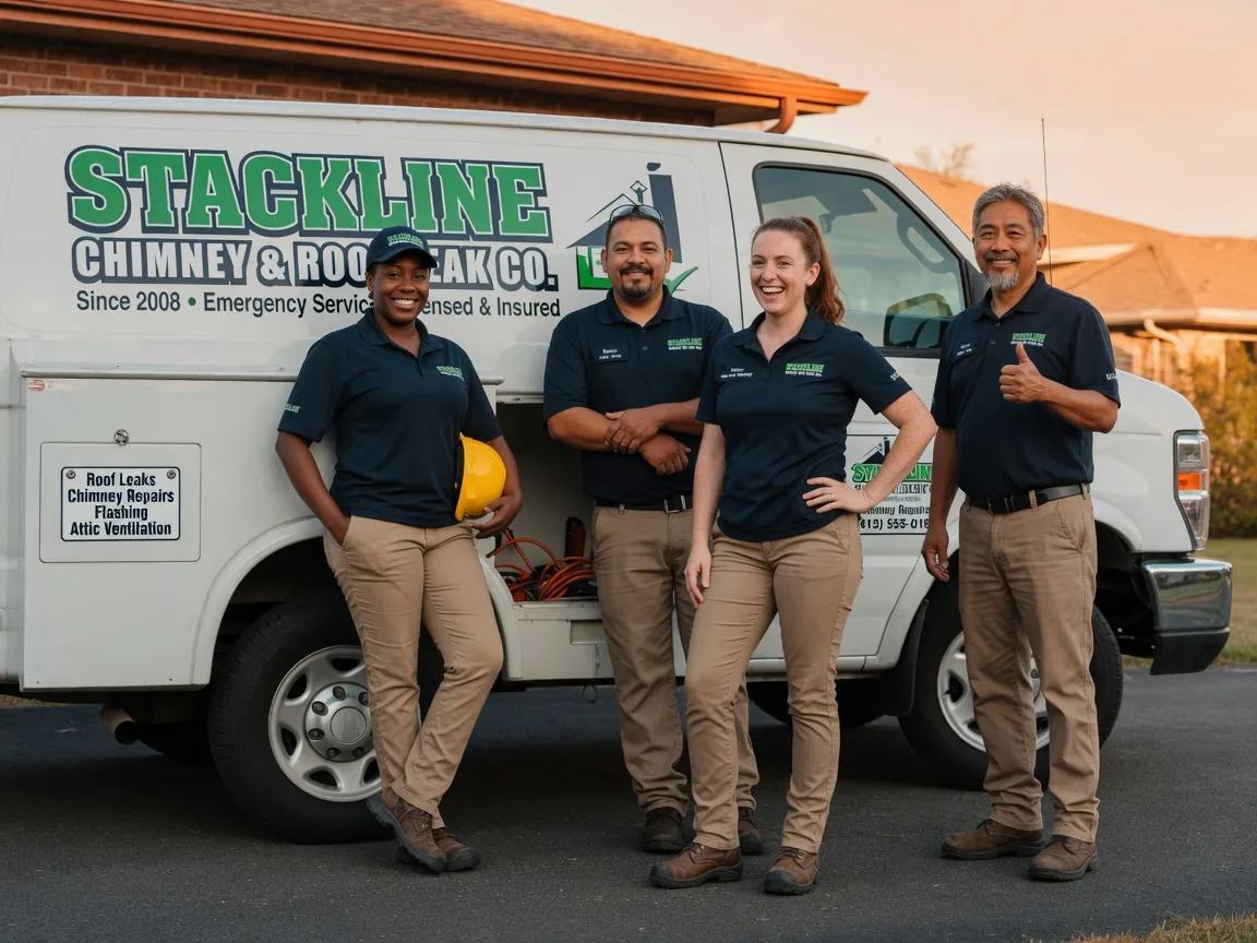 Chimney flashing repair company in Roseau, MN